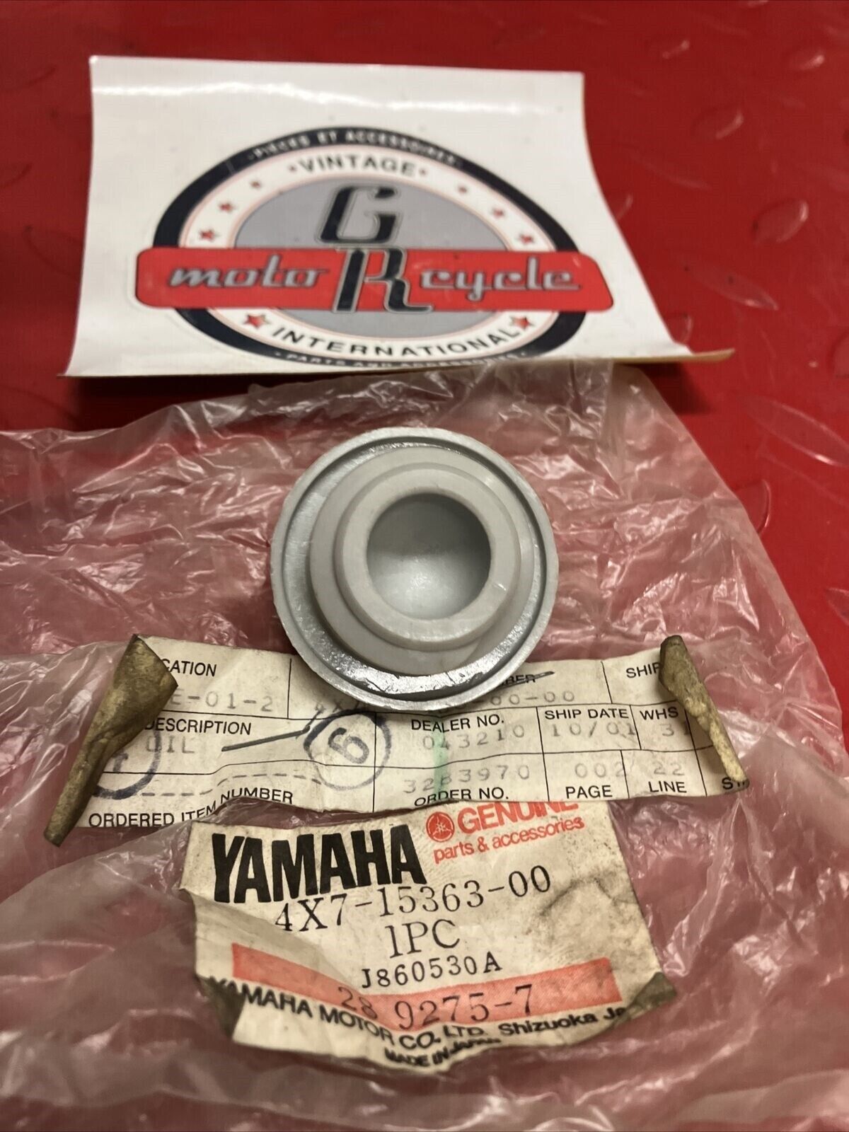 NOS YAMAHA OIL PLUG 4X7-15363-00-00 SUB BY 371-15363-00-00 Y64
