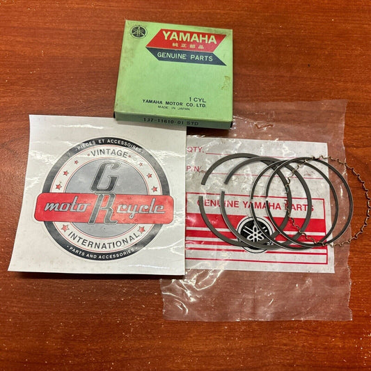 NOS Yamaha PISTON RING STD 1J7-11610-01 SUB 1J7-11610-02-00 1J7-11610-03-00 Y174