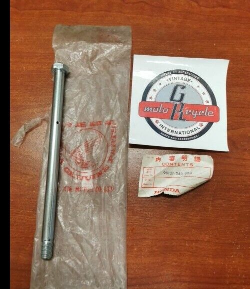 NOS Honda CR125M MR175 REAR SWINGARM PIVOT BOLT 90121-360-000 H75