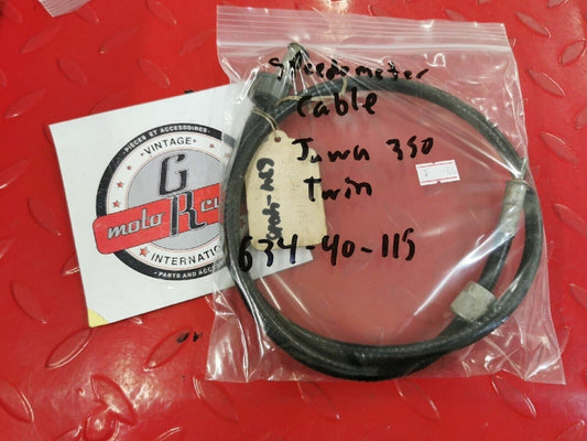 NOS  JAWA  SPEEDOMETER CABLE JAWA 350 TWIN 634-40-115   A3