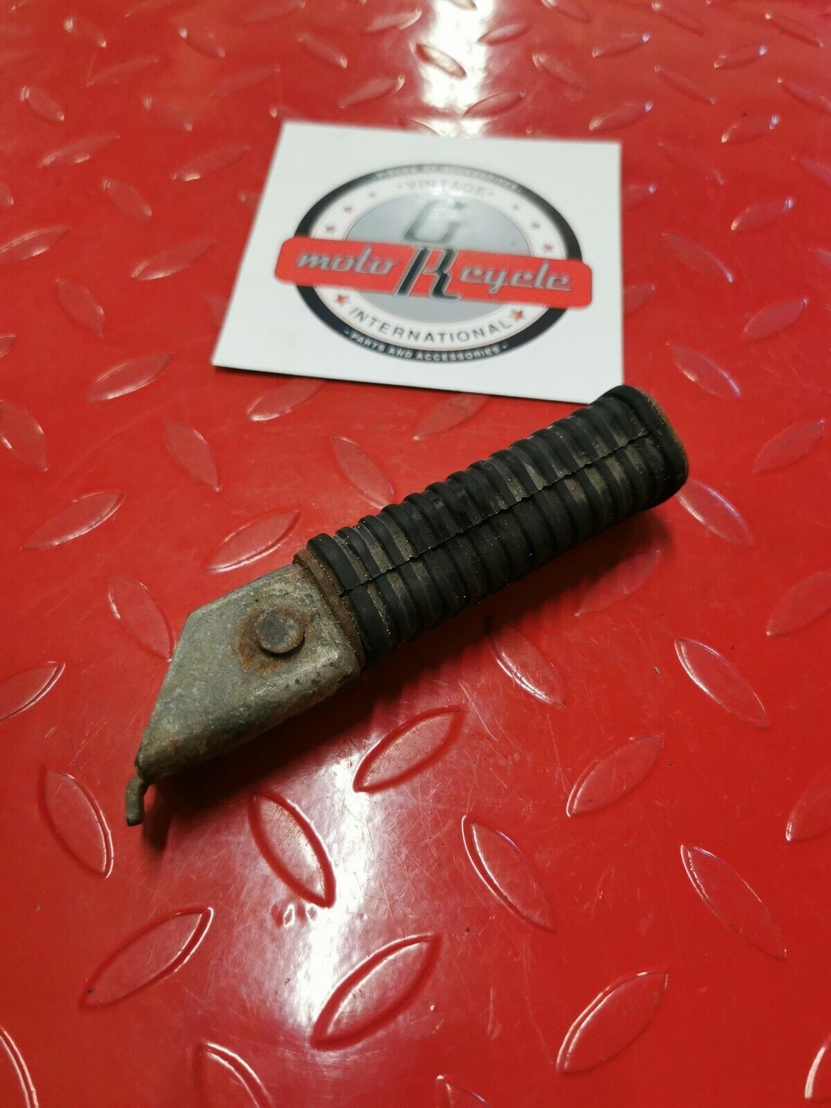 Honda ST90 1973 footpegs footrests foot peg rest step rear 1974 1975