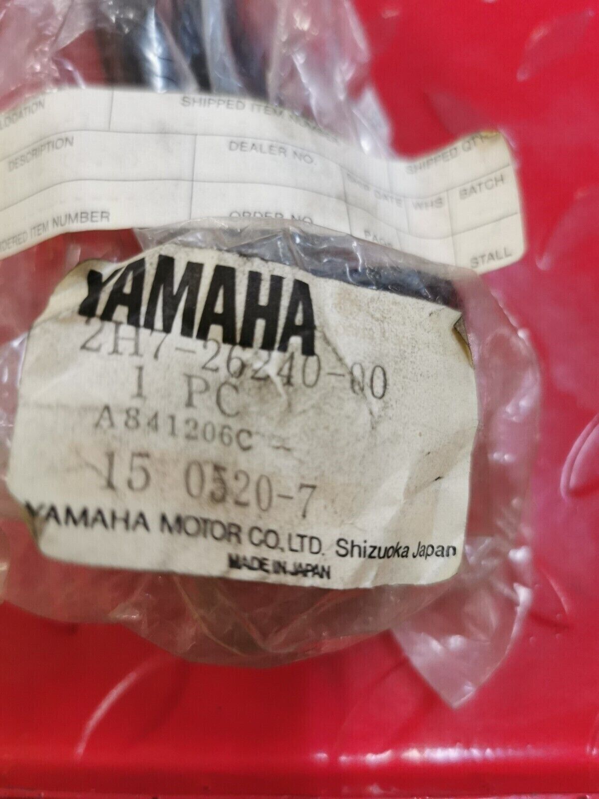 NOS Yamaha XS850 XS650 XS400 XS750 XS1100 GRIP 2H7-26240-00-00 Y25