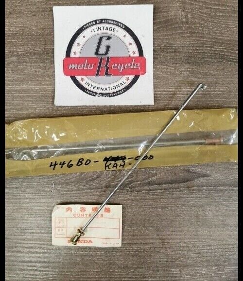 NOS HONDA CR250R CR450R XR250R 1981 1982 FRONT SPOKE B8X198 5  446B0-KA4-000 H76