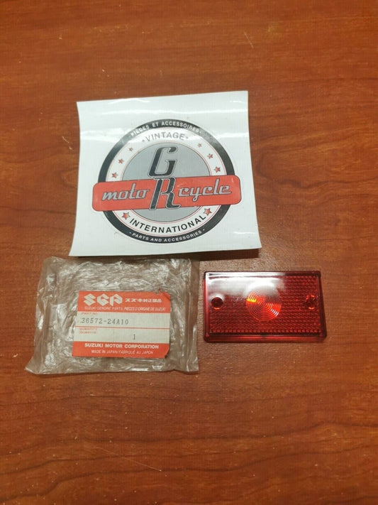 NOS Suzuki 1986 GV1400GD RED MARKER LENS 36572-24A10 S20