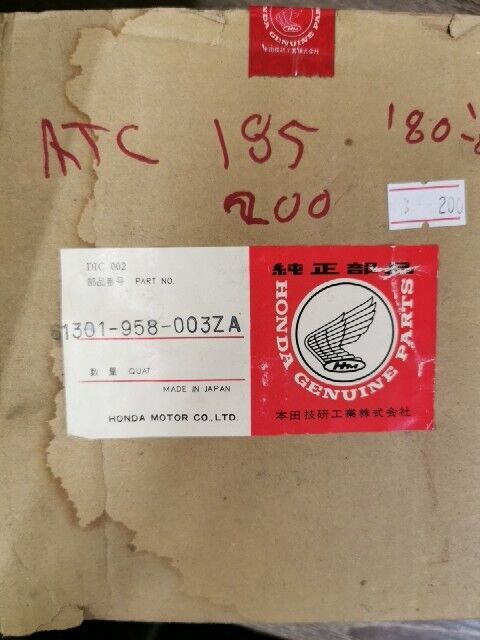 NOS HONDA ATC185 ATC200 CASE HEADLIGHT R23 TAHITIAN RED 61301-958-003ZA H70