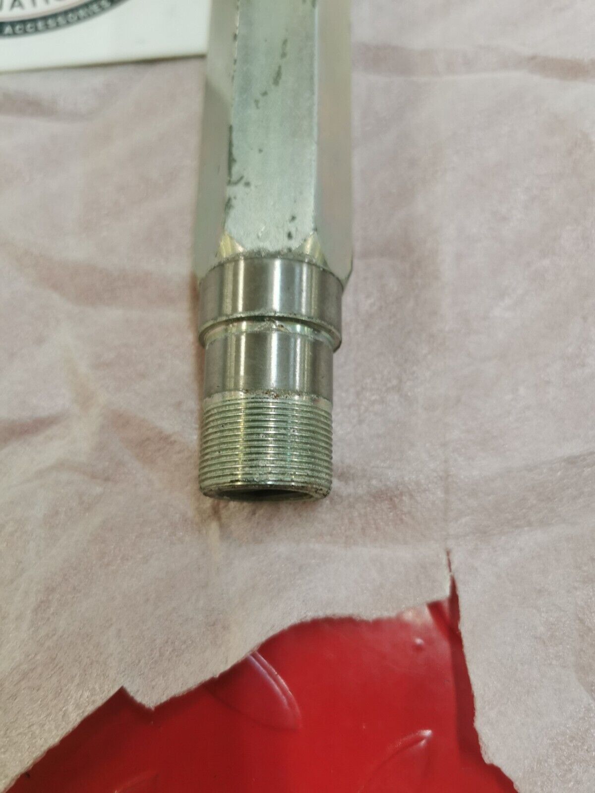 NOS YAMAHA FRONT AXLE 1977 GP440 GS340 8E3-W4751-01 Y14