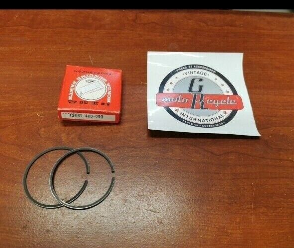 NOS Honda 1976 1977 1978 CR125M RING SET (0.75) 13041-400-003 H75