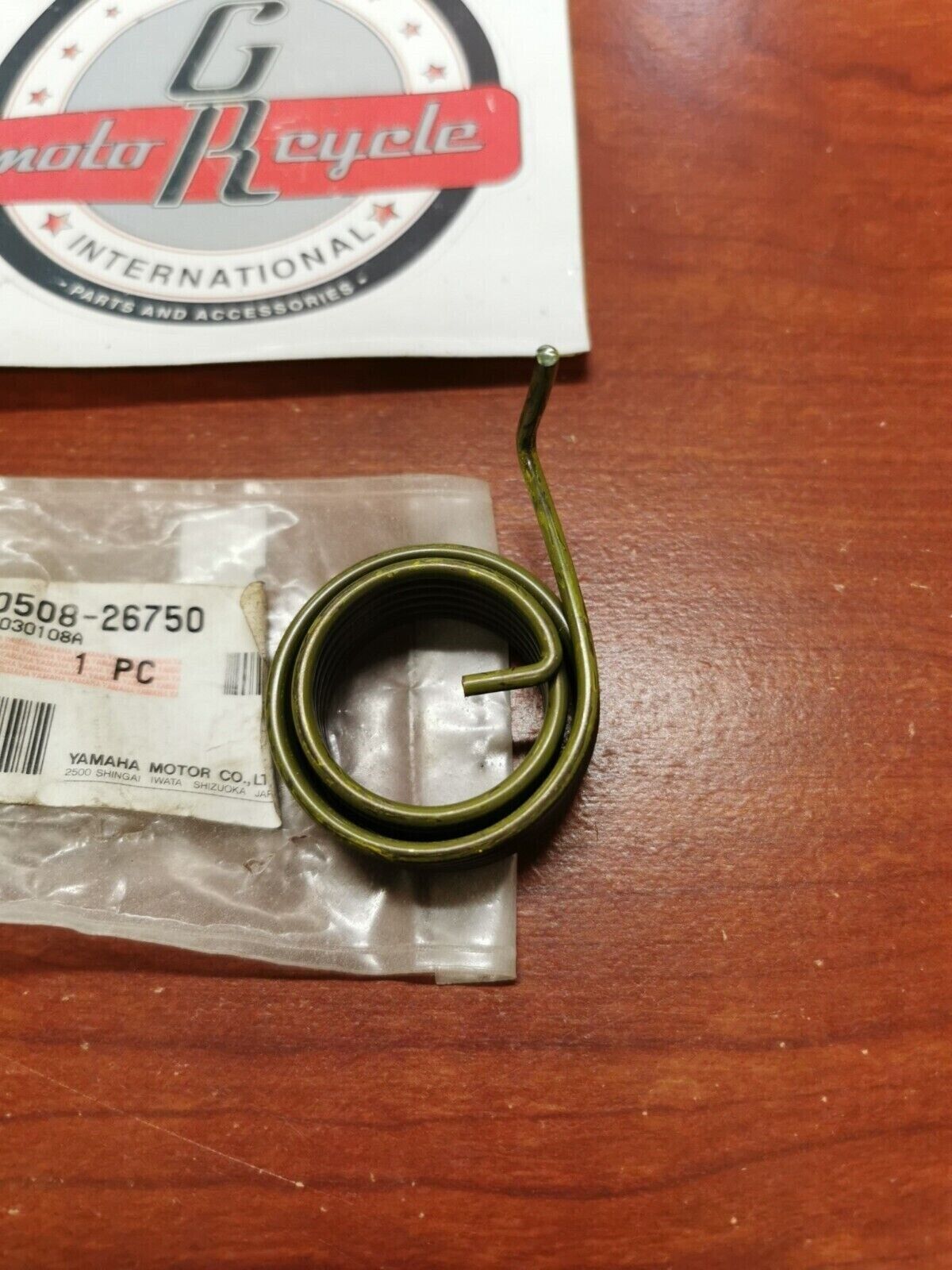 NOS Yamaha YZ85 YZ80 YZ65 YZ60 DT50 TORSION SPRING 90508-26750-00 Y96