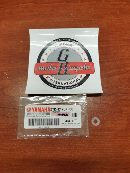 NEW NOS Yamaha XTZ12 YZFR1 MT10 WASHER 2TK-21757-00-00 Y83