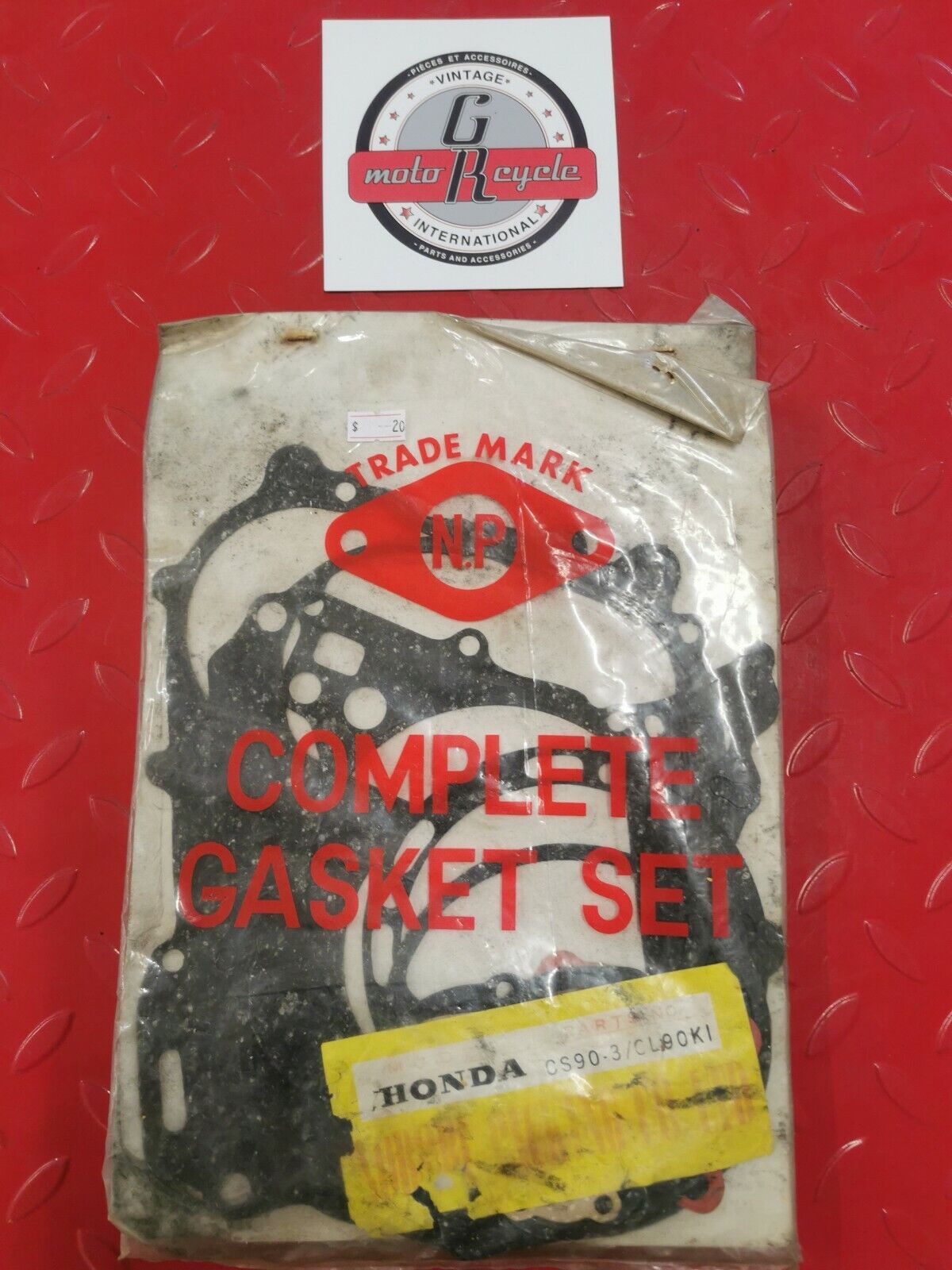 NOS Honda CS90 CL90 COMPLETE GASKET KIT H2