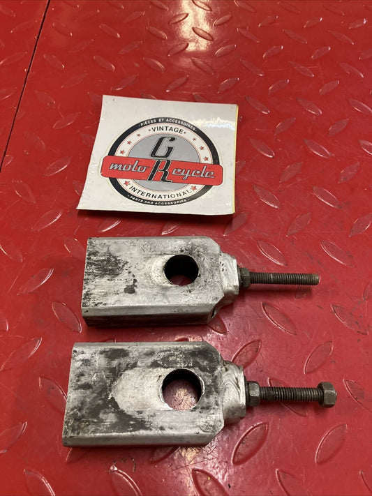 Honda CR250R 1982 swingarm chain adjuster block CR125R CR480R CR500R 1984