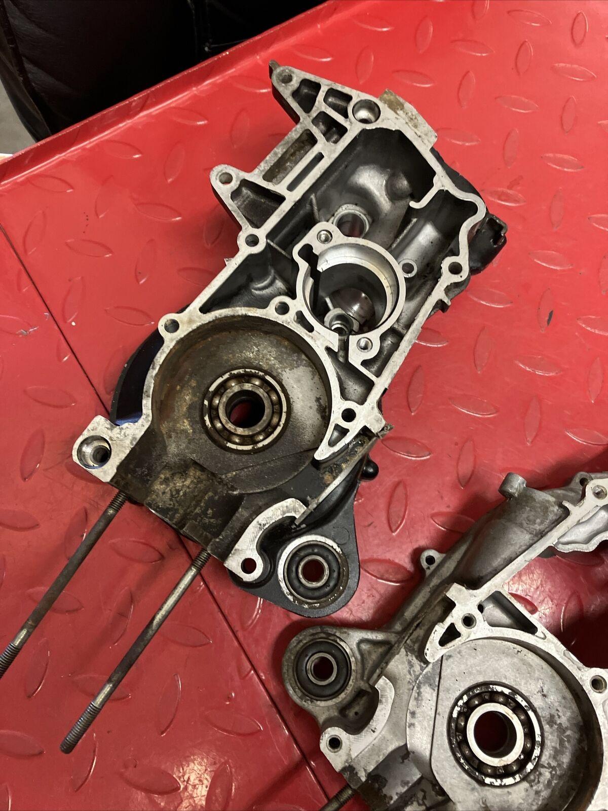 Yamaha MJ50 1982 Towny Crankcase set left right crank case PW50