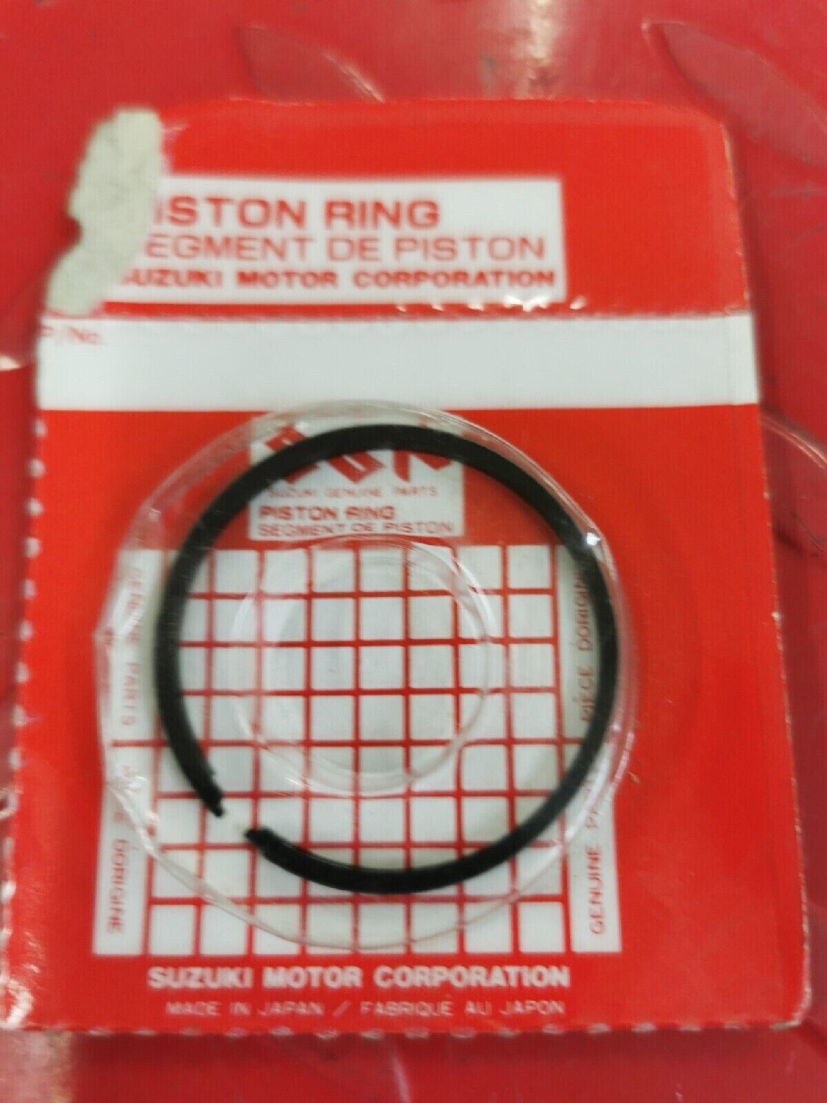 NOS SUZUKI OVERSIZE PISTON RINGS 12140-46110-100 S11
