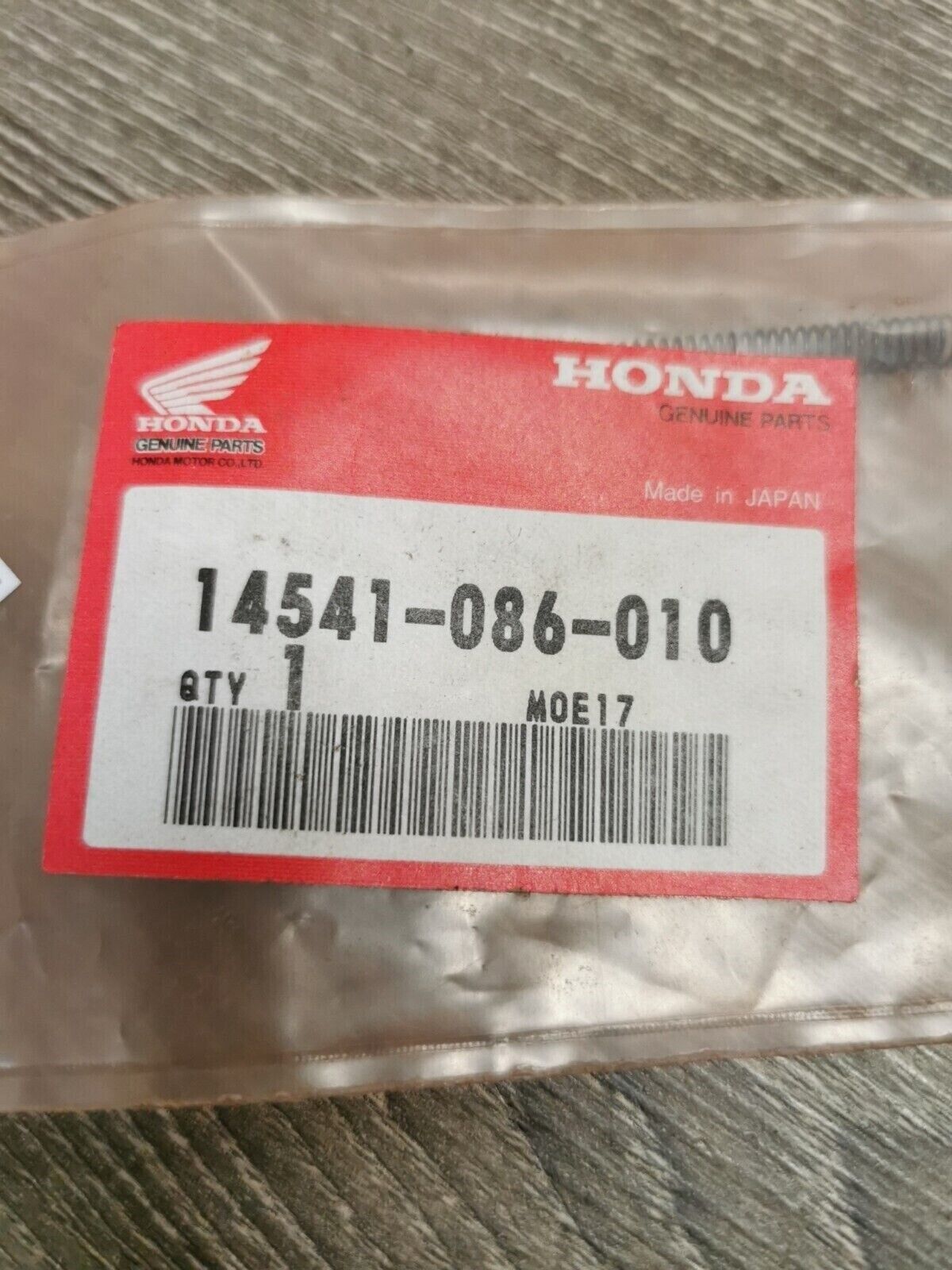 NOS HONDA SPRING A CAM CHAIN TENSIONER  14541-086-010 H51