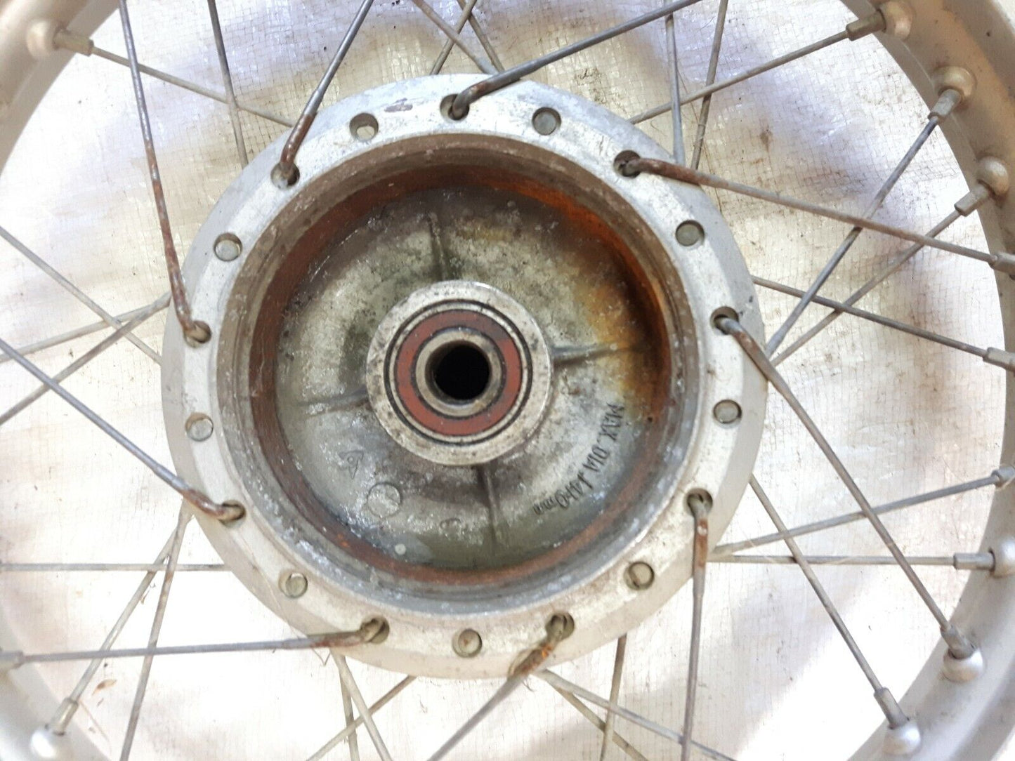 Honda XL250 1974 Rear wheel rim hub  42601-356-000 42701-381-003