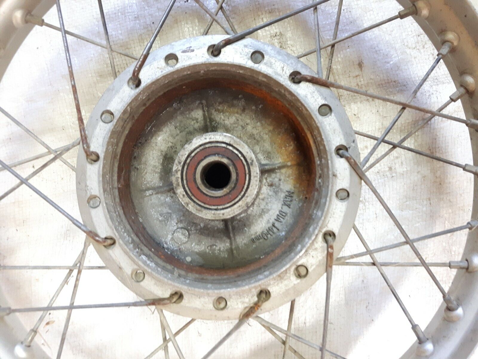 Honda XL250 1974 Rear wheel rim hub  42601-356-000 42701-381-003