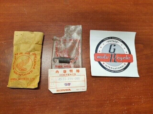 NOS Honda CB125 CB175K CB250 CB350 CL125 BRAKE SHOE SPRING 45133-235-000 H84