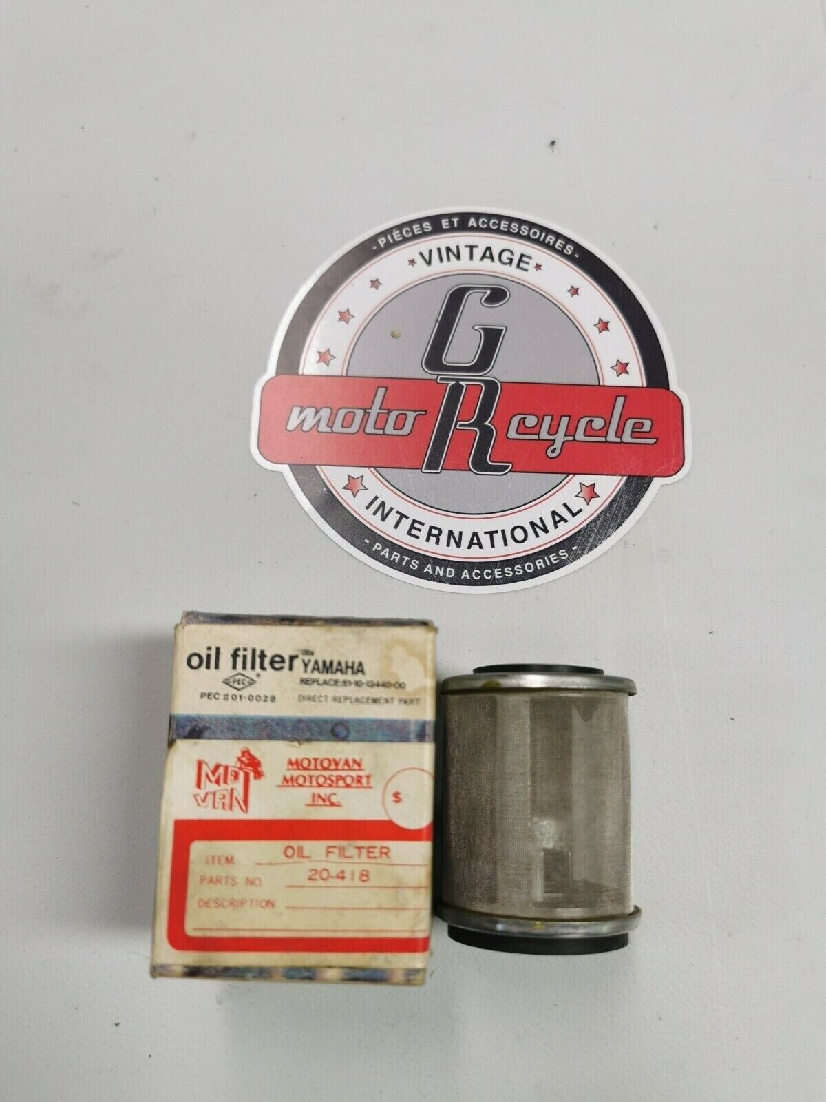 NOS Yamaha Oil filter 20-418 Replace 5H0-13440-00 Y1