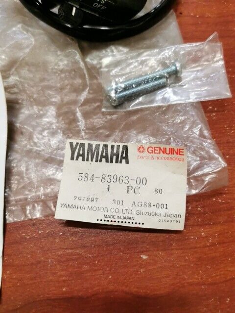 NOS Yamaha HANDLE SWITCH 584-83963-00-00 & 584-83973-01-00 SUB 1H7-83973-10 Y115