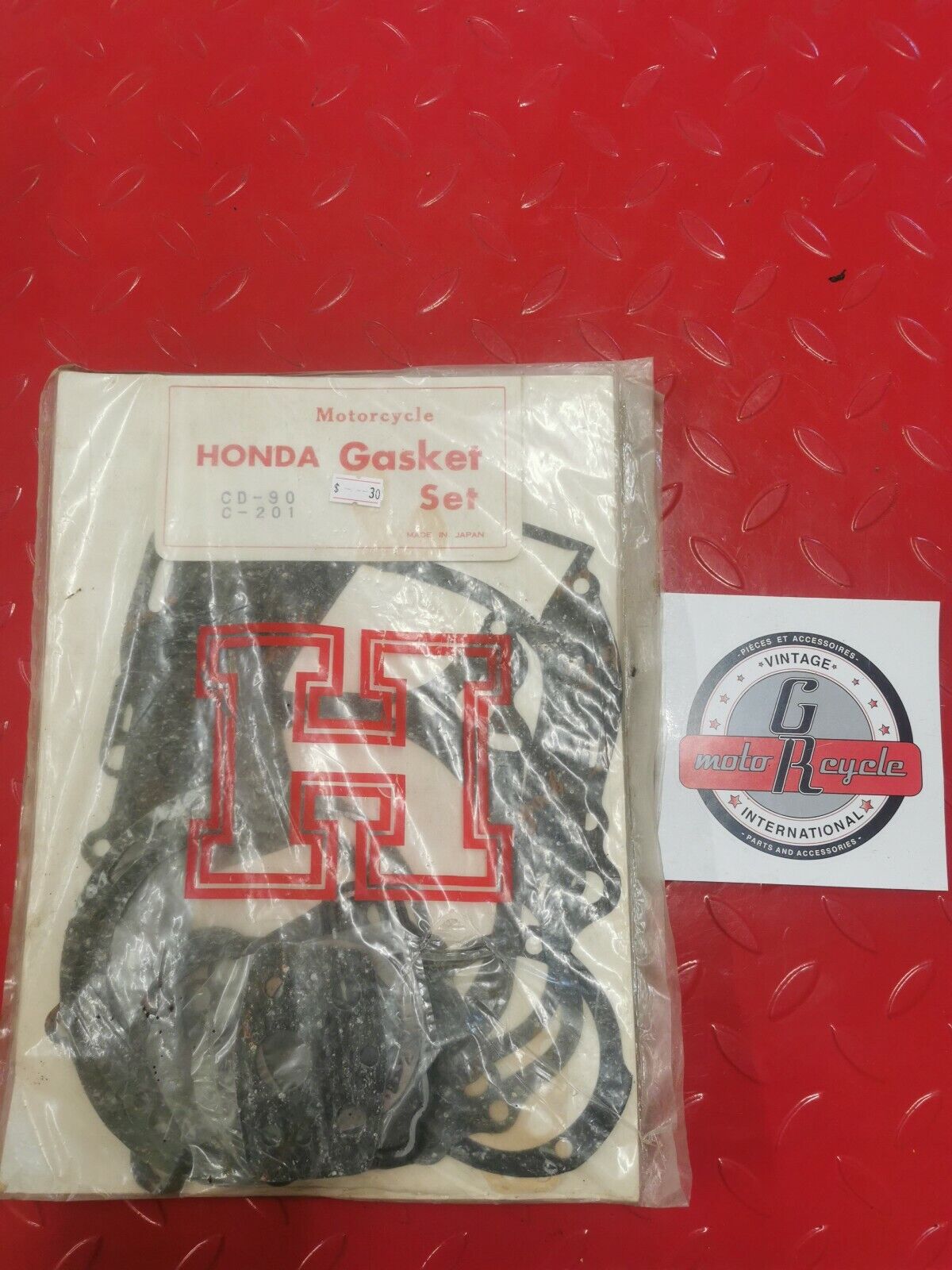 NOS Honda 90cc. CD90 C201 C90 OVERHAUL SET GASKET KIT H2