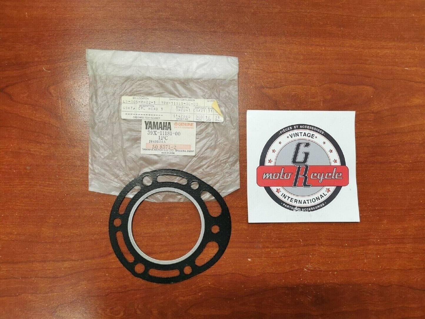 NOS Yamaha YZ250 CYLINDER HEAD GASKET 39X-11181-00-00 Y73