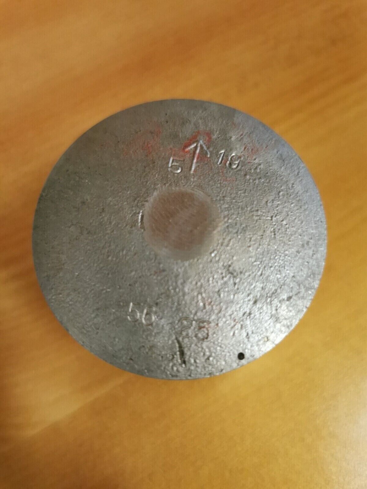 NOS YAMAHA YZ125 1974 - 77  PISTON 1 O/S 0.25 SUPERCEDED  BY 537-11635-02-00 Y46