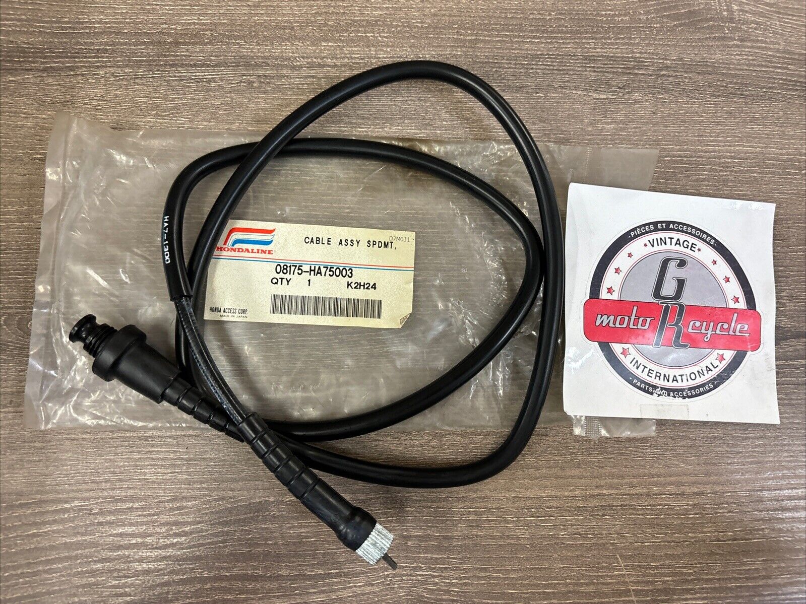 NOS Honda 1986 - 1989 TRX350 SPEEDOMETER CABLE 08175-HA75003 H116