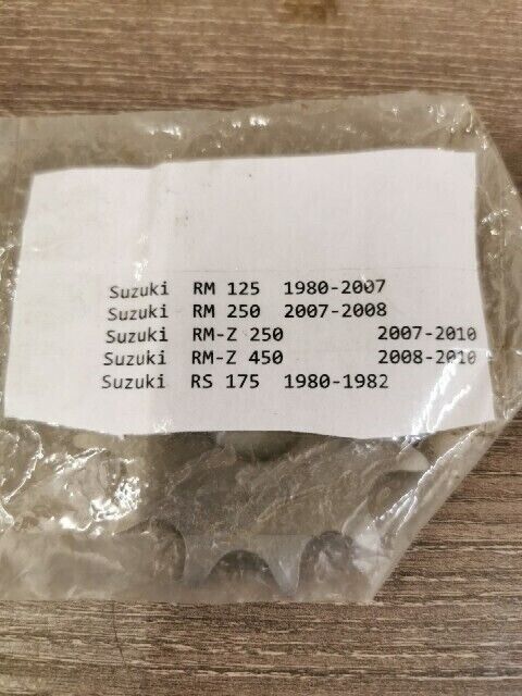 NOS BSL SUZUKI RM125 RM250 RMZ250 RS175 FRONT SPROCKET 12T 110-544 J57