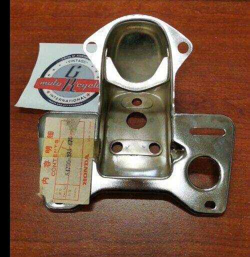 NOS Honda CB550/K CB650 CB750A/K7/K8 NUMBER PLATE BRACKET 84700-393-670 H69