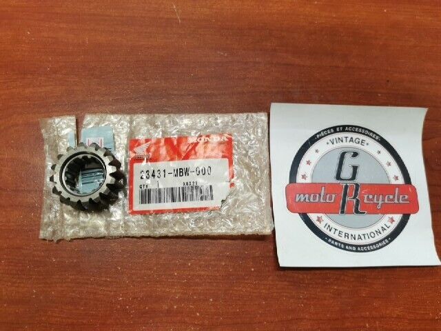 NOS Honda 1999 - 2006 CBR600F MAINSHAFT SECOND GEAR (16T) 23431-MBW-000 H108