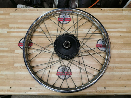 Yamaha MX175 1981 front wheel hub rim spoke 248-25111-00-98