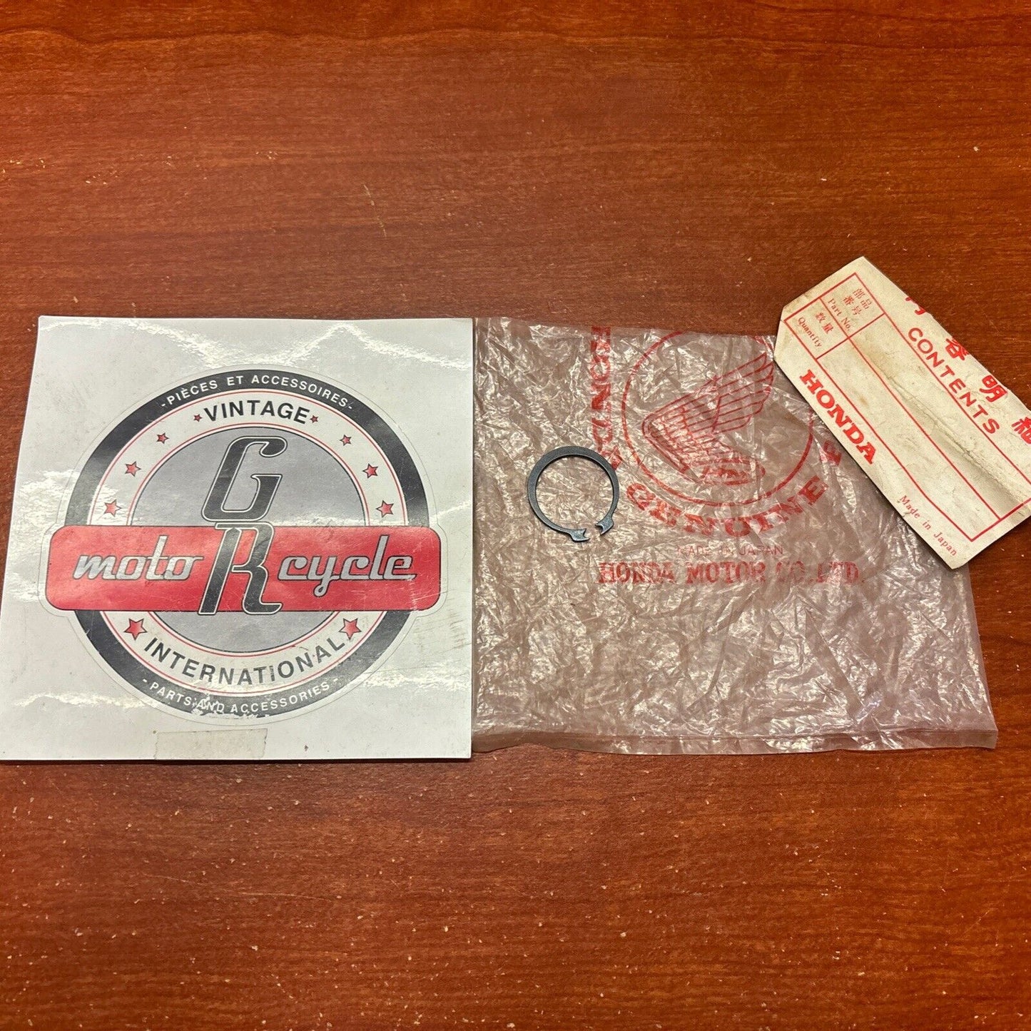 NOS Honda ATC200X ATC250ES CB250 NX650 TRX200 CIRCLIP 22MM 90601-329-000 H165