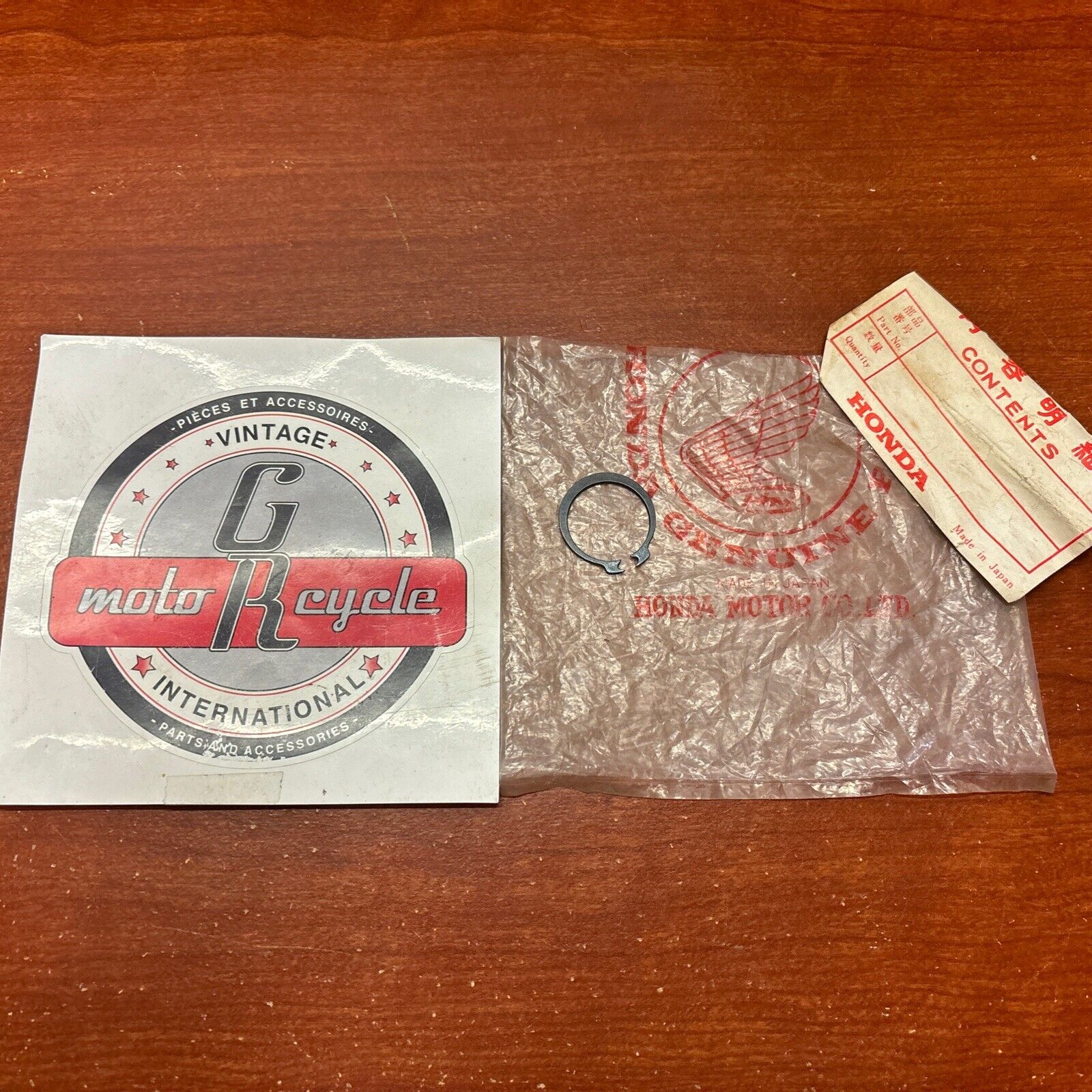 NOS Honda ATC200X ATC250ES CB250 NX650 TRX200 CIRCLIP 22MM 90601-329-000 H165