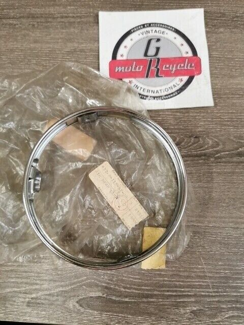 NOS YAMAHA DT125B DT125A DT100B DT100A RIM HEADLIGHT 437-84115-62-00 Y188