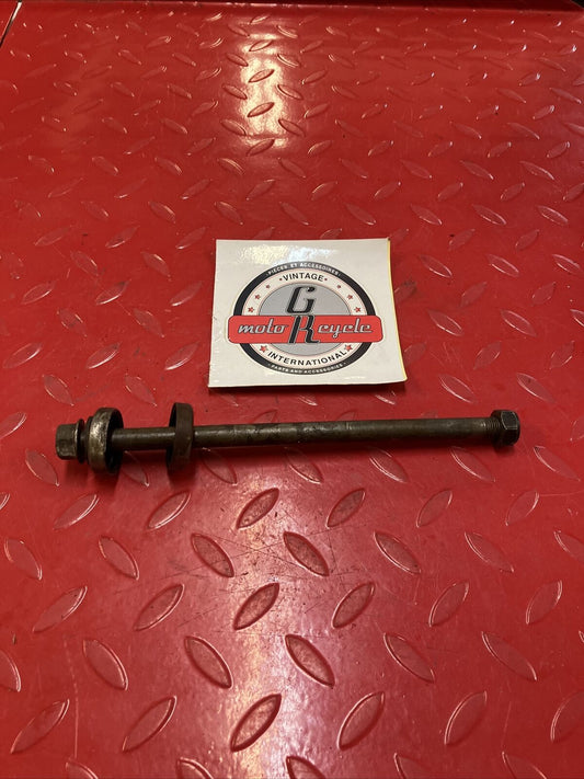 Yamaha DT200 1984 rear swingarm swinging arm pivot bolt axle