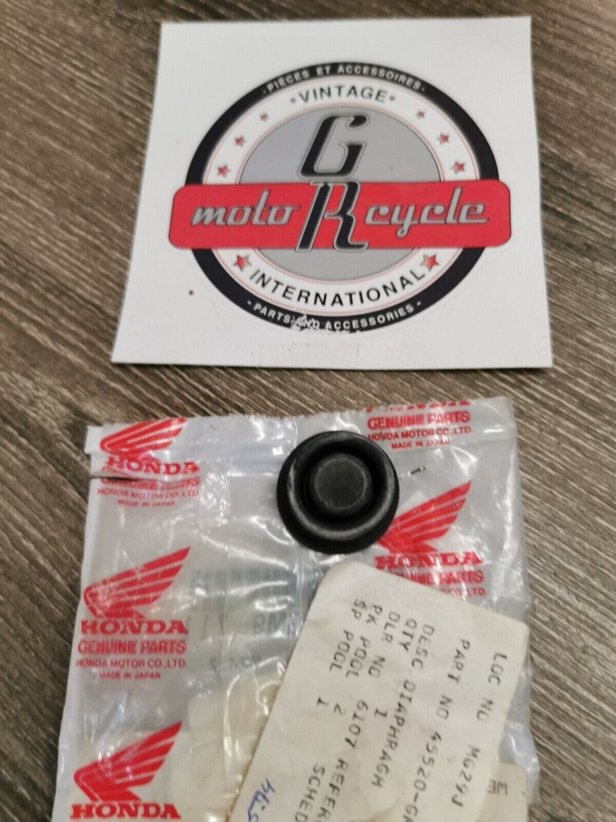 NOS HONDA  DIAPHRAGM 45520-GM9-711  H50