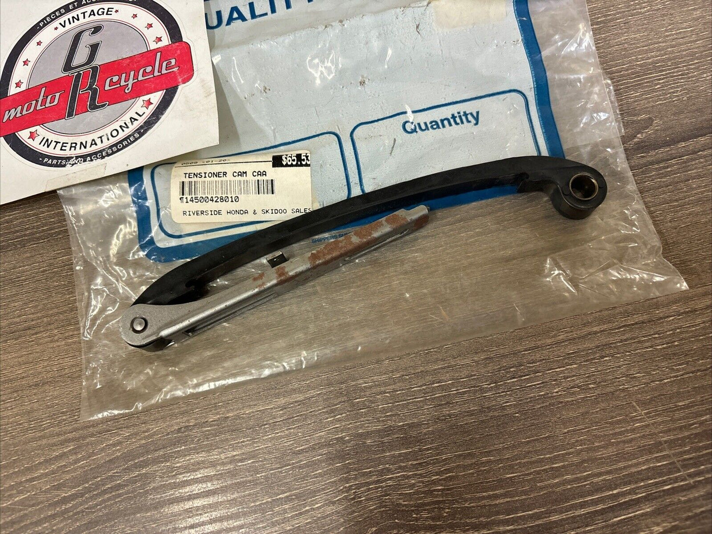 NOS Honda XL250S XR250 CAM CHAIN TENSIONER INCOMPLETE 14500-428-010 H139