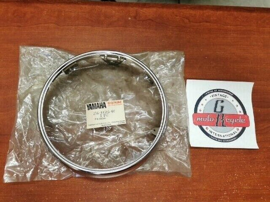 NOS Yamaha TX650 XS1 XS2 HEAD LAMP RIM 256-84315-60-00 Y130