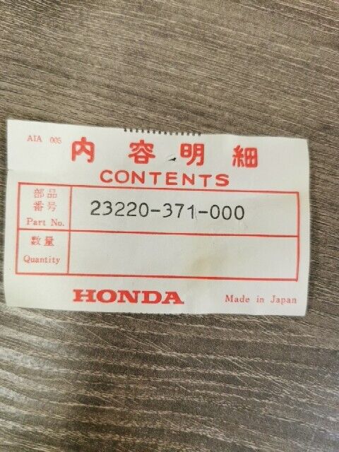 NOS Honda CB750 GL1000 TRANSMISSION COUNTERSHAFT 23220-371-000 H84