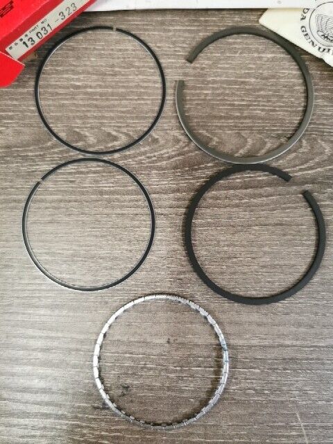 NOS HONDA CB500 1971 1972 RING SET PISTON 0.50 13031-323-014 H92