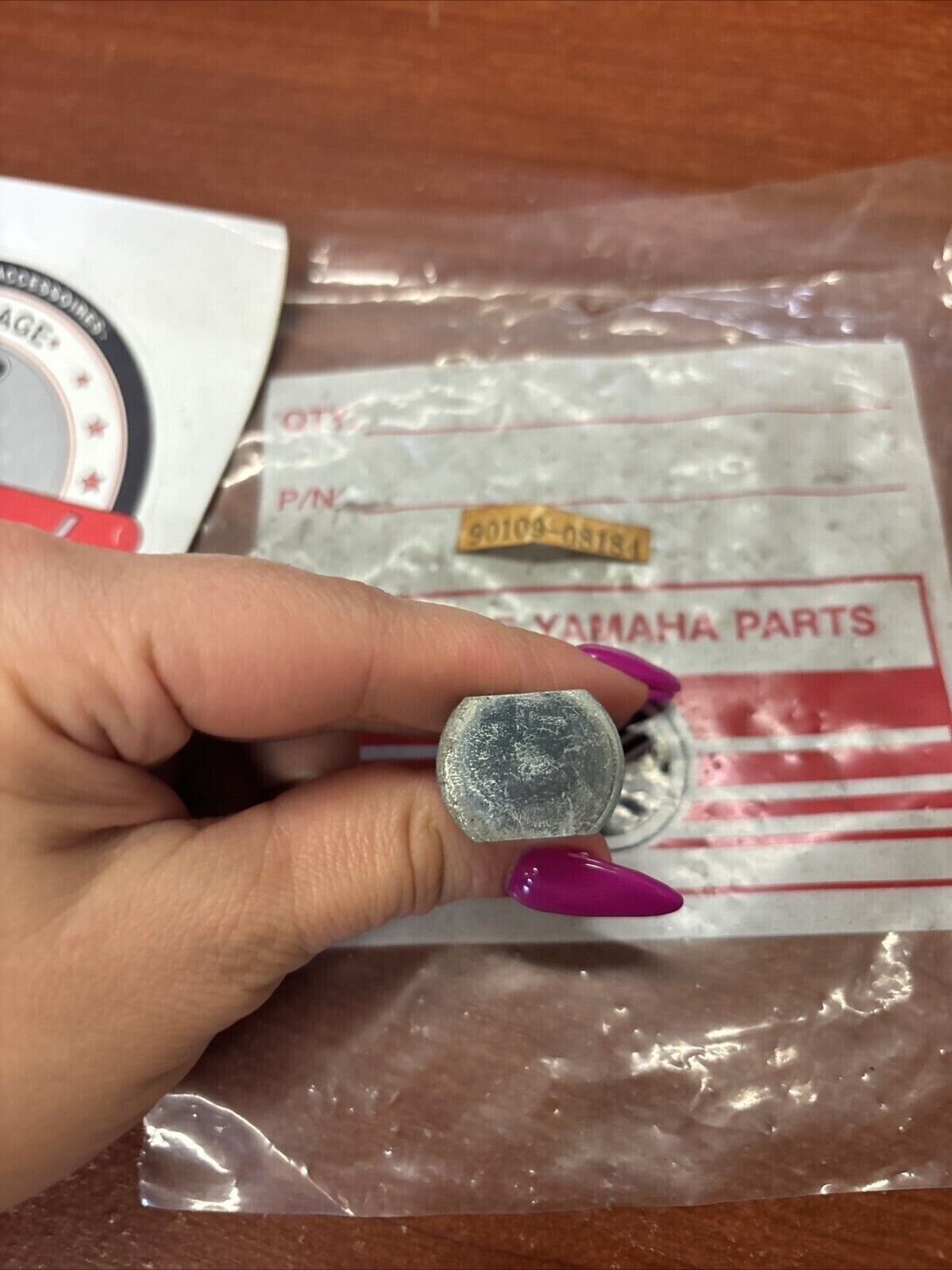 NOS Yamaha RD250 RD350 TX650 XS400 BOLT 90109-08184-00 SUB 168-25378-00-00 Y182