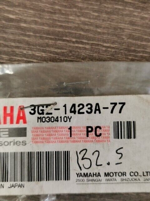 NOS YAMAHA FZS1000 2001 VT500XLF VT600G JET  MAIN 132.5 3G2-1423A-77-00 Y104