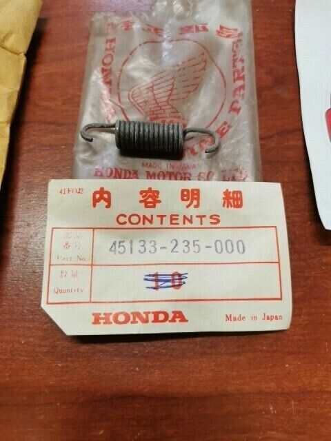 NOS Honda CB125 CB175K CB250 CB350 CL125 BRAKE SHOE SPRING 45133-235-000 H84