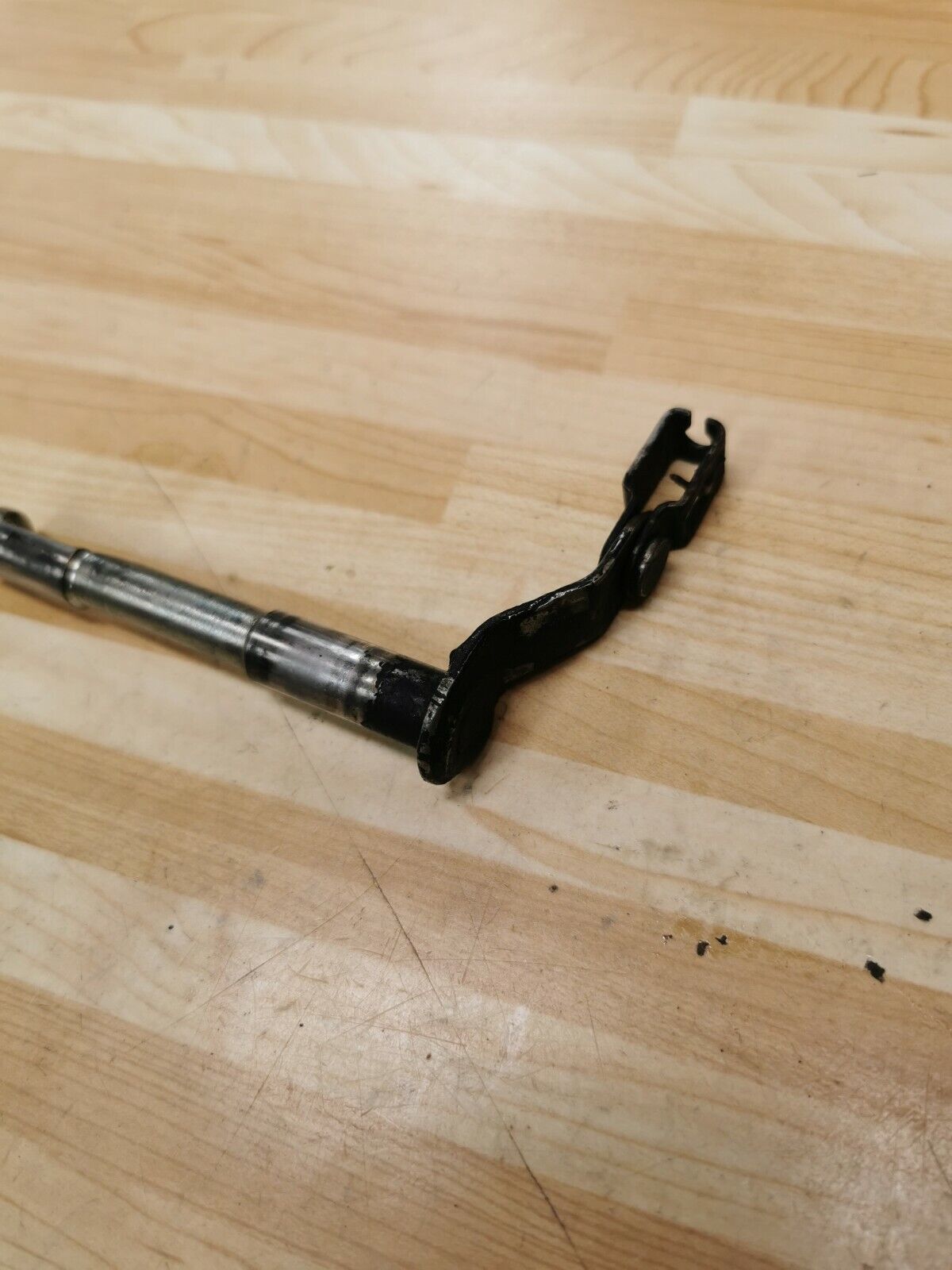 Yamaha YZ125 1986 clutch push rod lever arm lifter 1986 1987 1988 3