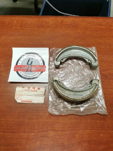 NOS Honda CB200 CL175 CL200 SL175 SL350 BRAKE SHOE KIT SUB. 43120-354-670 H73