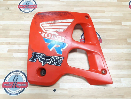 Honda CR250R 1990 left side radiator fuel tank cover panel shroud