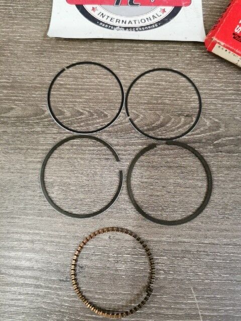 NOS HONDA XL125 1974 1975 RING SET PISTON 13011-365-004 H89