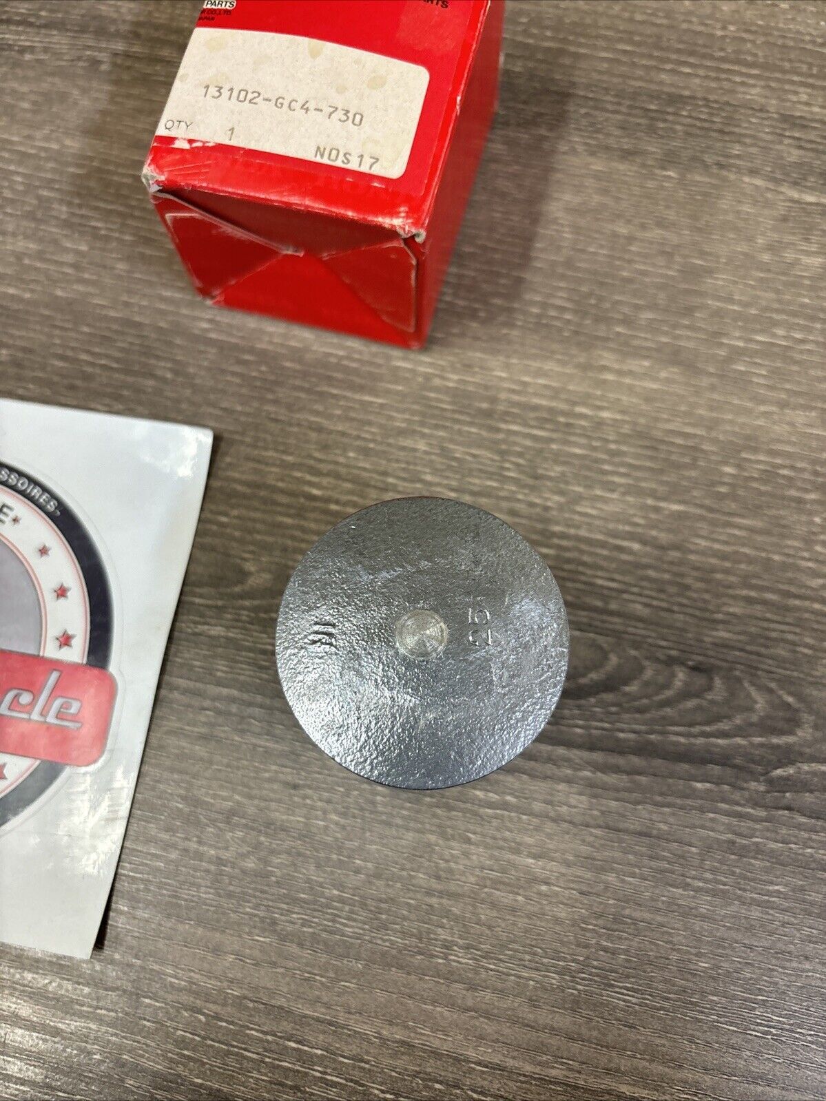 NOS Honda 1984 CR80R PISTON O/S 0.25 13102-GC4-730 H137