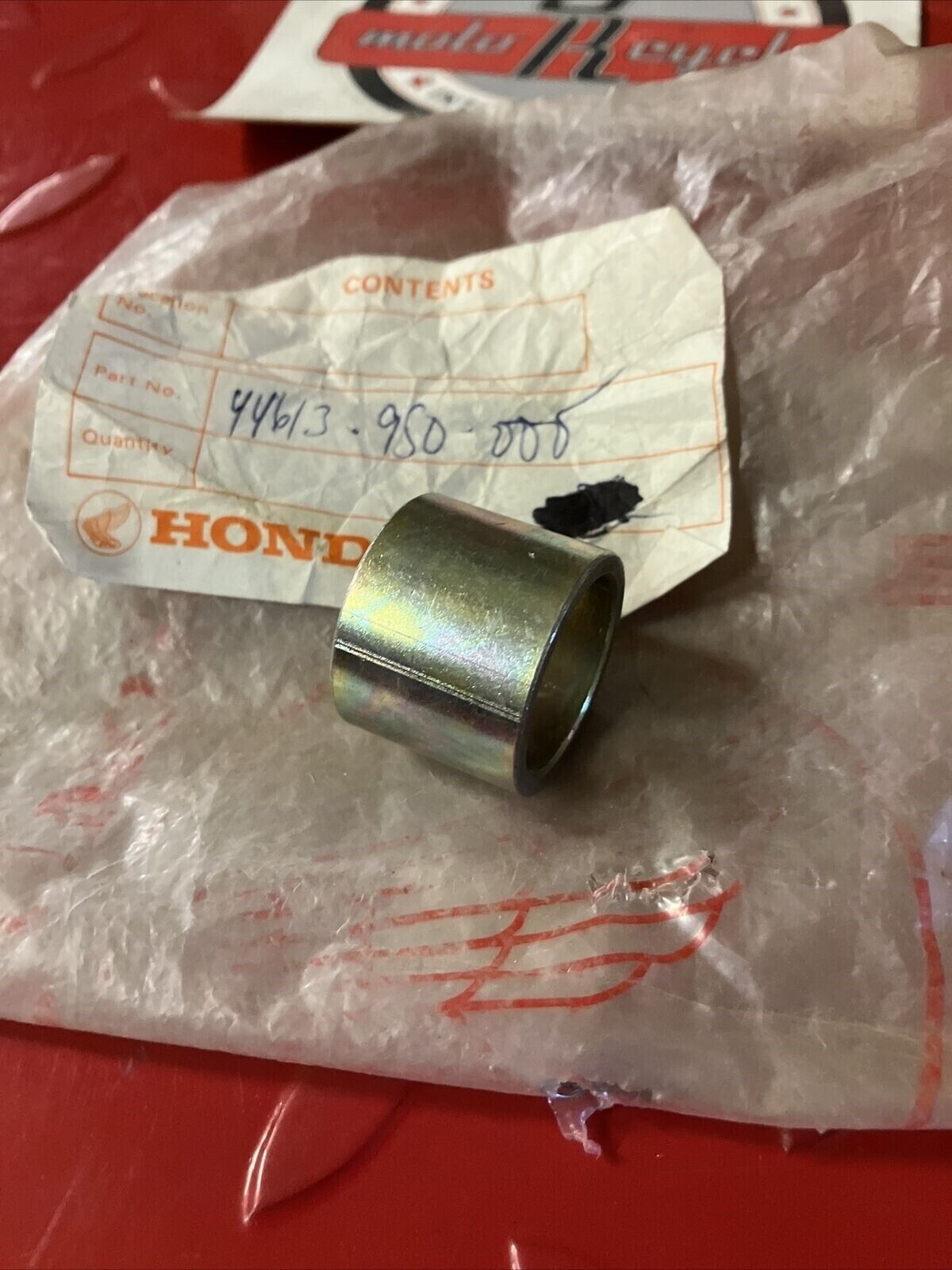 NOS HONDA FL250 ODYSSEY COLLAR FRONT WHEEL HUB BEARING 44613-950-000 H24