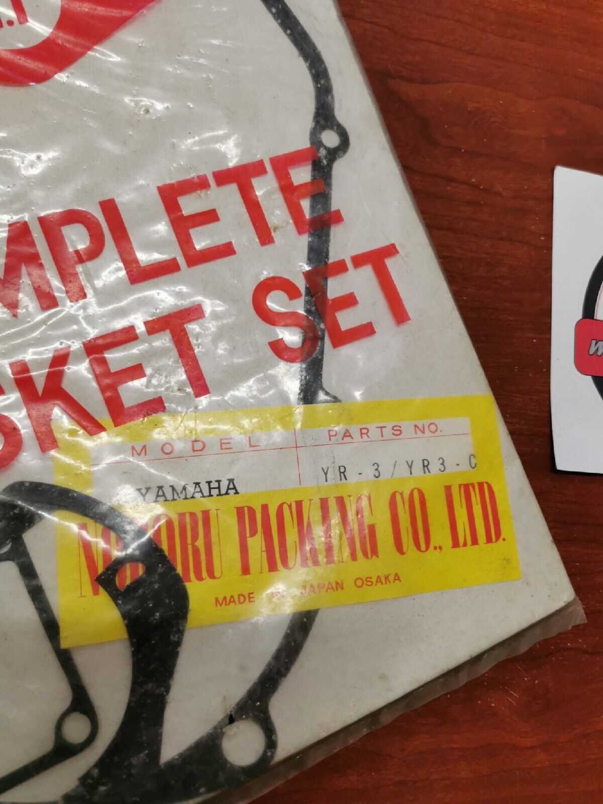 NOS Yamaha YR3 YR3C COMPLETE GASKET KIT Y79